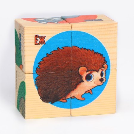 Набор кубиков "Лесные жители"