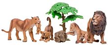 Паремо Фигурки из серии "Мир диких животных": Семья львов, 6 предметов					