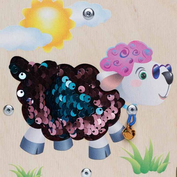 Yoshatoys Бизикуб "Барашек"