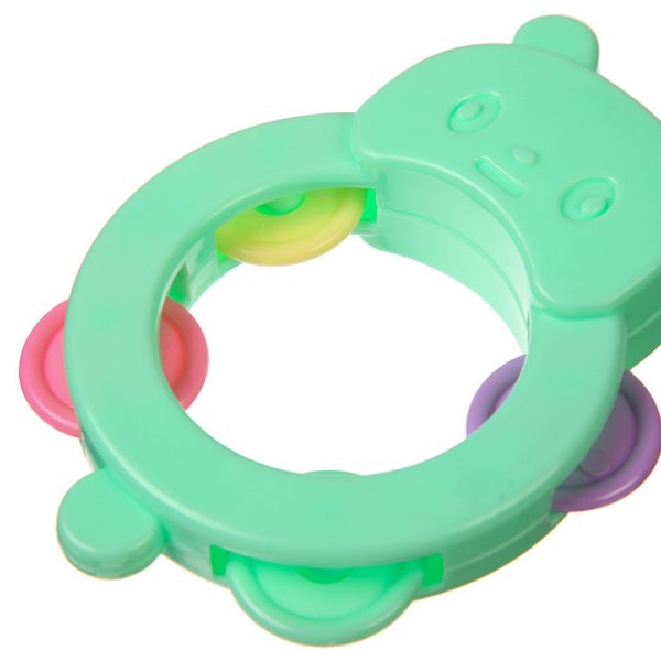 Крошка Я Погремушка-бубен «Зайчик»