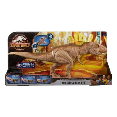 Mattel Фигурка Jurrasic World Рычащий динозавр Ти-Рекс