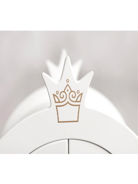 Манюня Игрушка детская Шкаф из коллекции Shining Crown/ цвет белоснежный шёлк