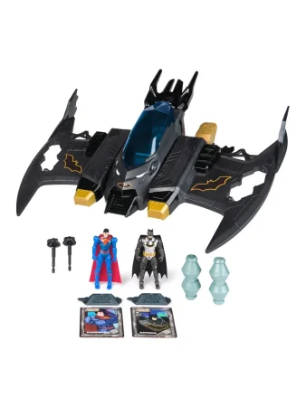 Бэтмен. Игровой набор Трансформер Бэт-самолёт Metal Force. Batman