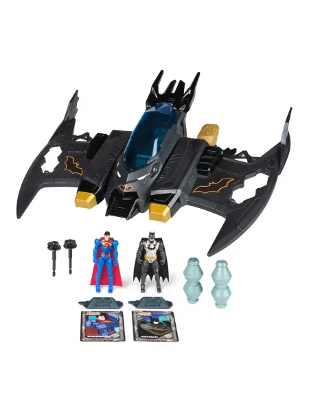Бэтмен. Игровой набор Трансформер Бэт-самолёт Metal Force. Batman