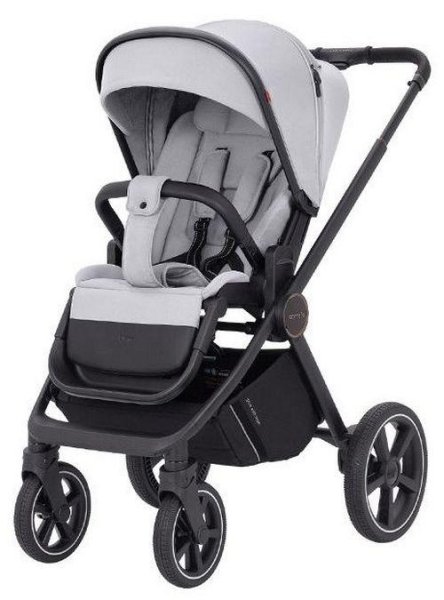 Carrello Коляска 2 в 1 Ultimo CRL-6518 / цвет Arctic Grey (светло-серый, черная рама)