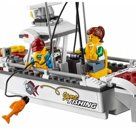 Lego Конструктор Город  Рыболовный катер