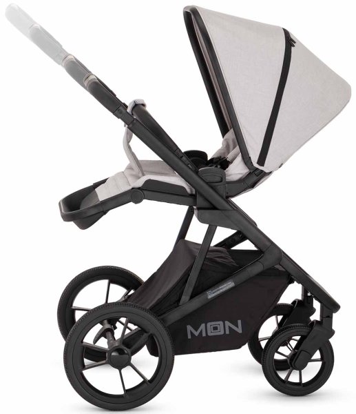Moon Коляска 2 в 1 Style 2023 / цвет Ice (светло-серый)