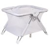 Polini kids Манеж Comfort French Amis / цвет белый-серый