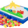  Мозаика для малышей, 260 деталей, панель с чемоданом Baby You Bondibon, BOX