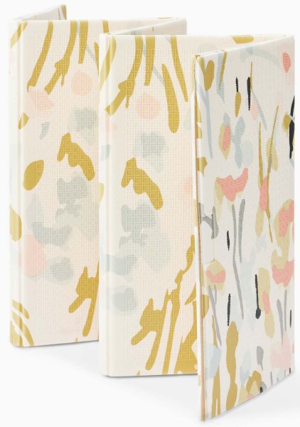 Happy Baby Складной развивающий коврик Soft Floor Abstract flowers