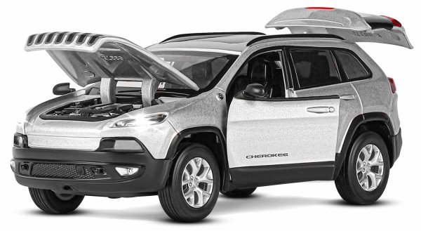 Автопанорама Инерционная металлическая машинка Jeep Cherokee