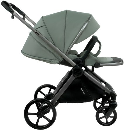 PITUSO Коляска 2 в1 Teffy короб+прогул. (Sage Green/Graphite)