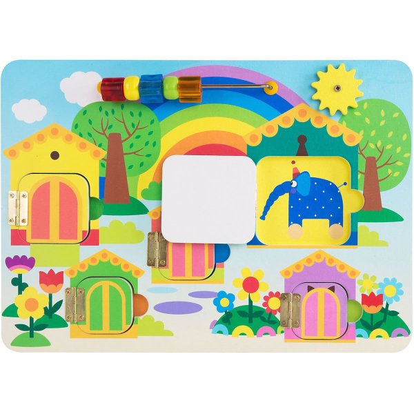 Бизиборд "Кто где живет"