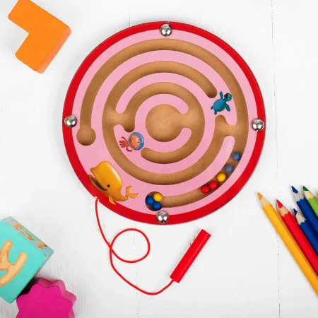 Лабиринт магнитный малый Волчок / цвет в ассортименте