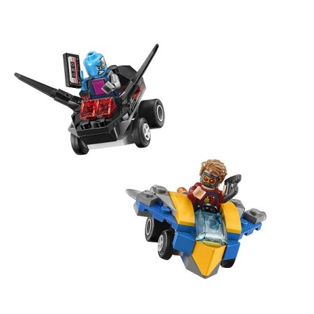Lego Mighty Micros: конструктор Звёздный Лорд против Небулы