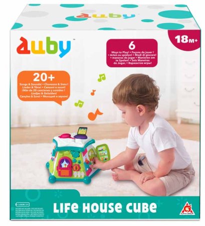 Auby Развивающая игрушка "Веселый домик"