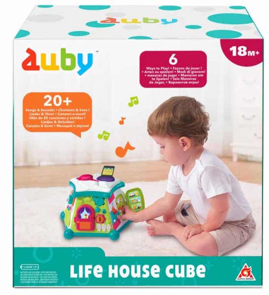 Auby Развивающая игрушка "Веселый домик"