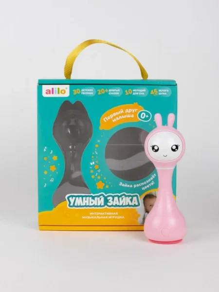 Музыкальная игрушка Умный зайка® alilo R1. Цвет: розовый. 
