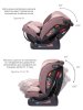Babyсare Детское автокресло Troner гр 0+/I/II/III, 0-36, (0-12лет), цвет / Шоколадный-Бежевый (Chocolate-Beige) 
