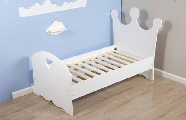 Ивашка Кровать подростковая "Woodenbed" 1 / цвет белый