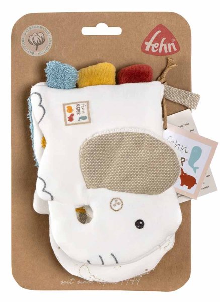 Fehn Мягкая игрушка-книжка Слоник