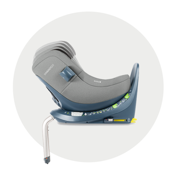 Swandoo Детское автокресло Marie i-Size / цвет Sesame Grey