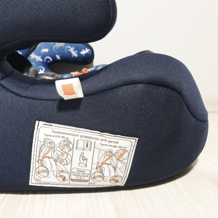 Детское автомобильное кресло / LB-515 Print / Синий-Геккон