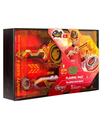 Инфинити Надо.Волчок ЭпикЛончер FlamingPack Blaz.Bear.TM Infinity Nado
