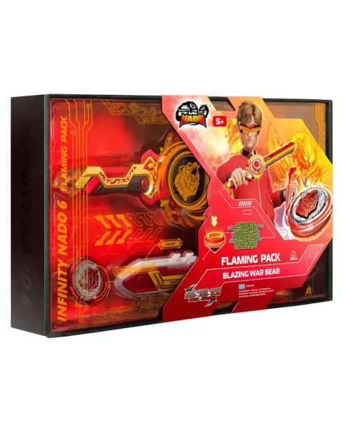 Инфинити Надо.Волчок ЭпикЛончер FlamingPack Blaz.Bear.TM Infinity Nado