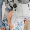 BABYROX рюкзак-переноска Ergonomic mesh/ цвет серебряный, в коробке
