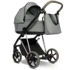 ROAN Коляска 2 в1 Sol короб + прогулка /цвет Blue Tea/руч.Cappuccino/к.Cappuccino(2 места)