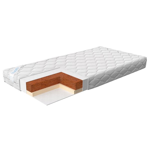 Nuovita Детский матрас Latice, 120 х 60 х 10 см / цвет белый