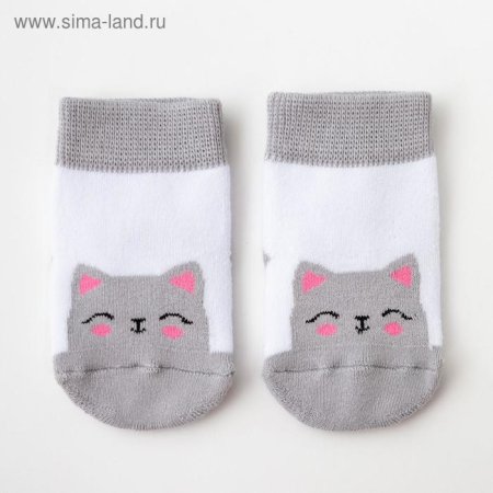 Носки махровые Крошка Я "Котик"