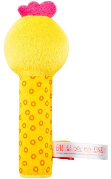 Мякиши Игрушка-пищалка "Цыпленок Бро"