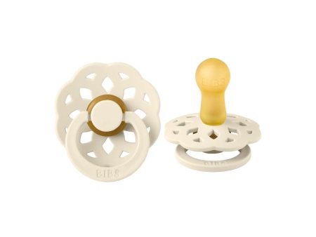 BIBS Пустышка Boheme Latex 6-18 месяцев / цвет Ivory