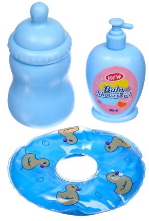 Крошка Я Набор резиновых игрушек для ванны «Игры малыша», 7 штук