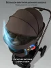 Коляска 2в1 Phenom с термолюлькой Amarobaby (Шоколадный)
