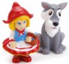 Капитошка Набор игрушек для ванны «Красная Шапочка и Волк»