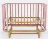 Rant Детская кровать Sandy, 120x60 см / цвет Cloud Pink (розовый)