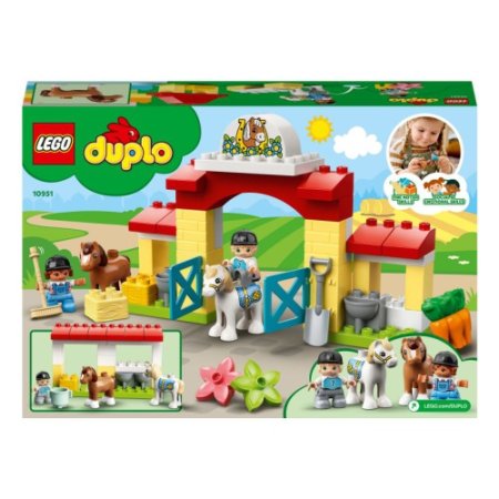 Lego Duplo Конструктор "Конюшня для лошади и пони", 65 элементов