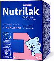 Nutrilak Молочная смесь Premium 1, с рождения, 600 г					