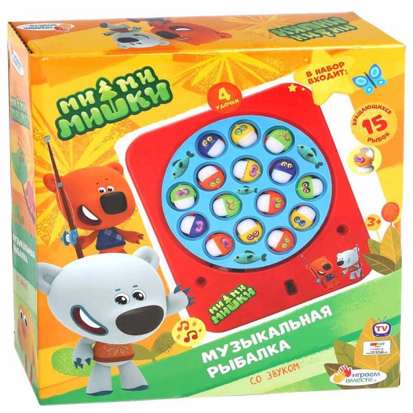 Играем вместе Игра «Музыкальная рыбалка. Ми-Ми-Мишки»