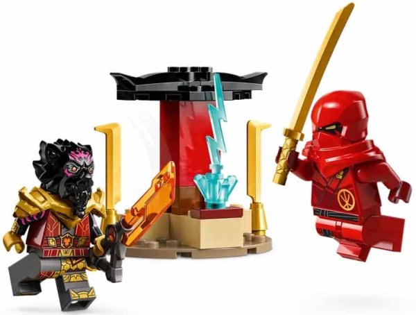 Lego Ninjago Конструктор "Кай и Рас: Битва на машине и мотоцикле"