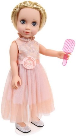 Junfa Кукла "Ardana Baby" в персиковом платье, 45 см