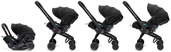 Doona Коляска-автокресло Doona X / цвет Nitro Black (черный)