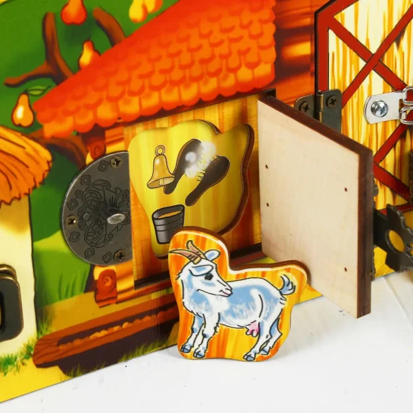 Лесная мастерская Бизиборд "Деревенский двор" 7820 1542899