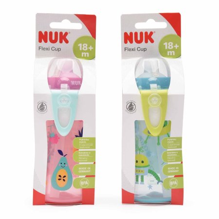 Nuk First Choice Поильник с силиконовой трубочкой, 300 мл, с 18 месяцев
