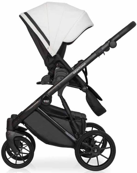 Riko Basic Коляска Montana 3 в 1 Ecco / цвет White (белый)