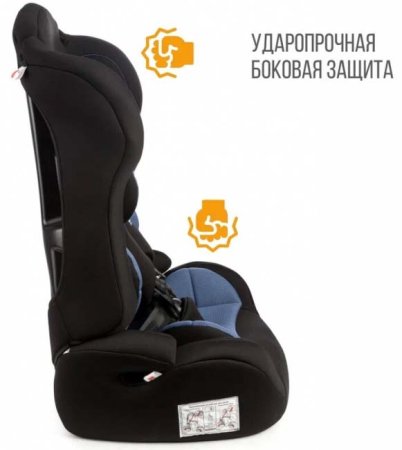 Zlatek Автокресло ZL513 lux Atlantic (9-36 кг) / цвет синий адванс