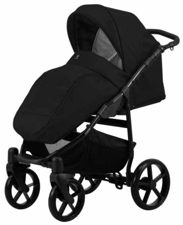 Bambini Moretti Коляска 2 в 1 Vittoria / цвет черный